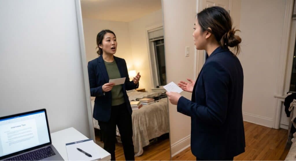 practice interview answers Canada job tips