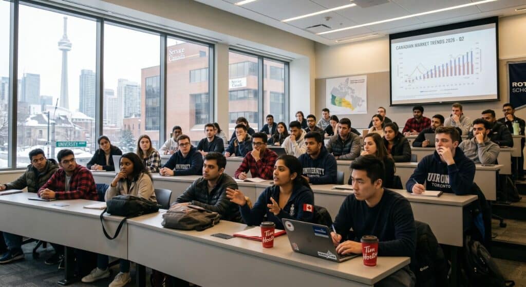 Canada MBA program business school classroom