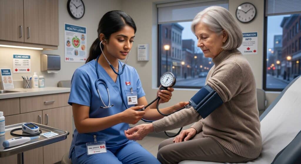 clinical medical assistant patient care Canada