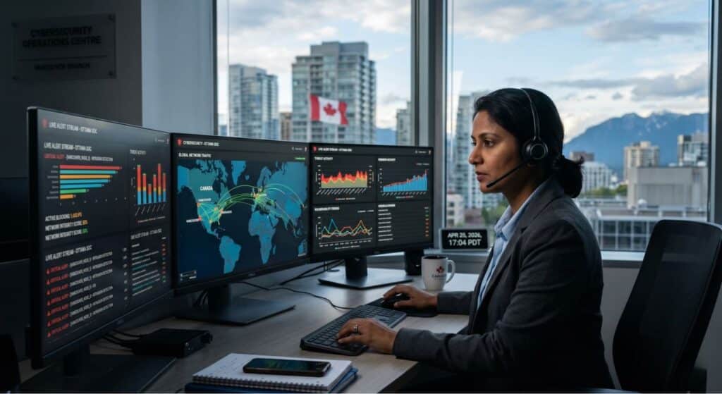 cybersecurity jobs Canada salary 2026