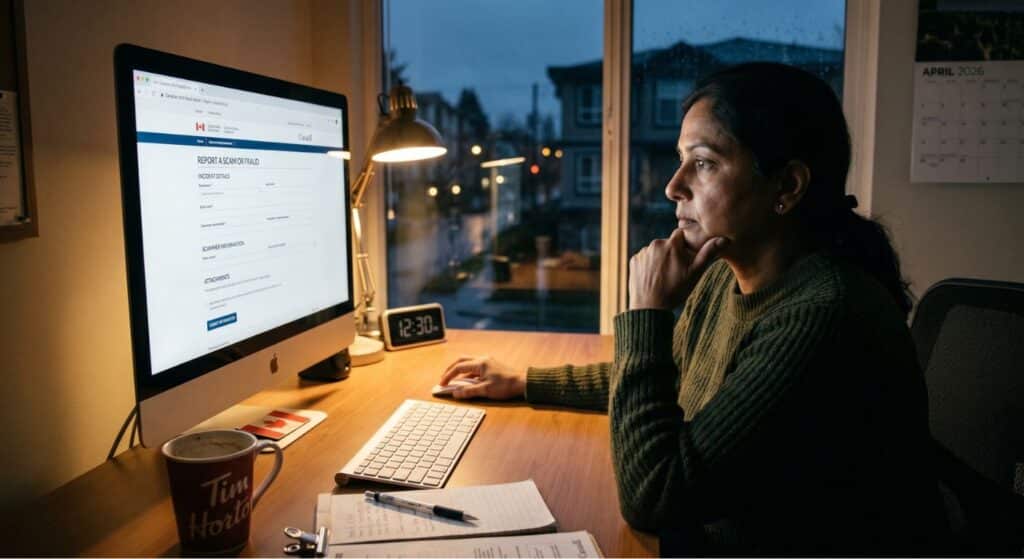report job scam Canada anti fraud centre