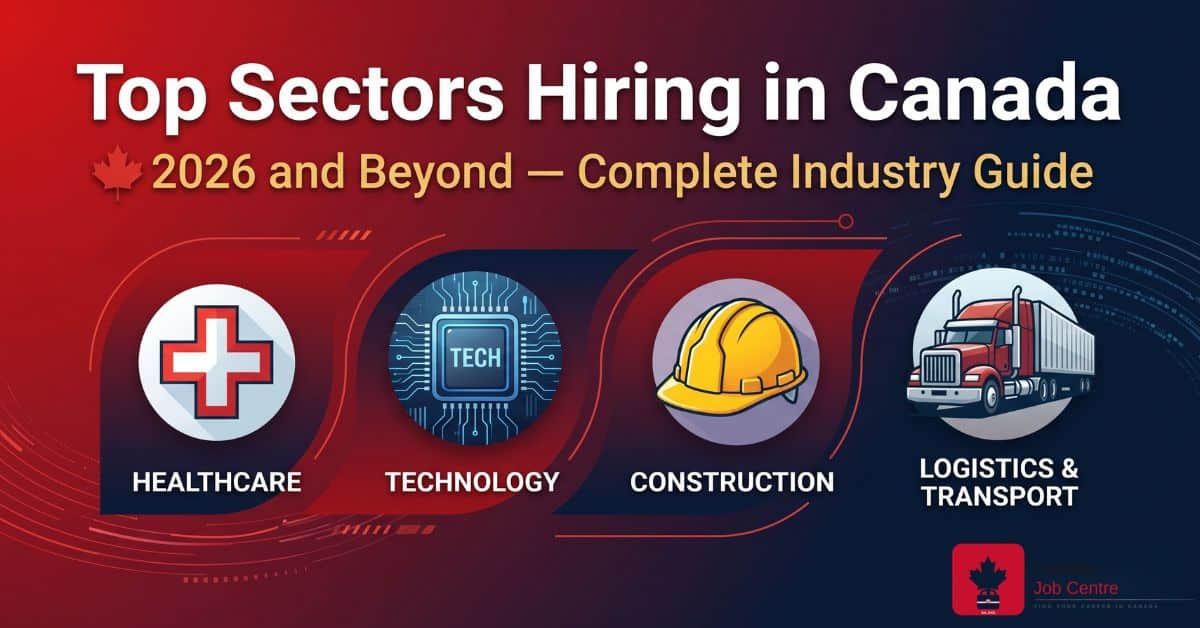 Top sectors hiring in Canada 2026