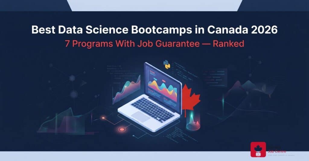 best data science bootcamps Canada 2026 job guarantee rankings